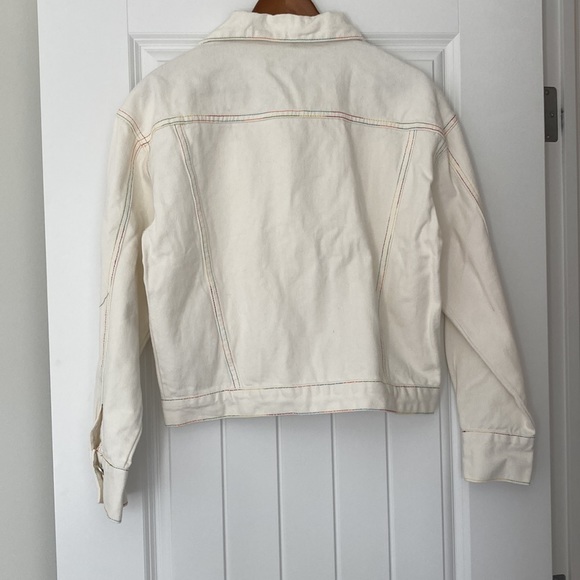 White denim jacket - Picture 3 of 4